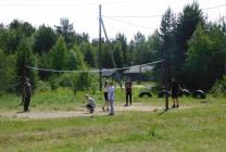 игра в волейбол